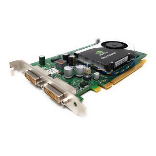 PNY Nvidia Geforce Quadro FX 570 256MB PCI-E 16x / 16F-ach Aktiv FullProfile 2x DVI-I 600-50588-0500-104