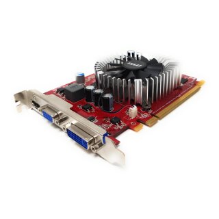 MSI Nvidia GeForce GT 240 1GB PCI-E 16x / 16-Fach Silent Full Profile DVI-I HDMI D-SUB VN240GT-MD1G