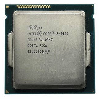 CPU Intel Quad Core i5-4440 4x 3,1 GHz 1150 Sockel Prozessor 4.Gen Tray
