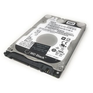 Interne HDD Festplatte Western Digital Black Mobile 500 GB SATA III 2,5 Zoll 32 MB Cache