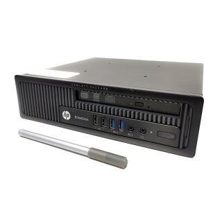 HP 800 G1 USDT i5-4570S 8GB DDR3 RAM 256 GB SSD Win 10 Pro Quad Core 4x 2,9 GHz DVD-RW  B-Ware