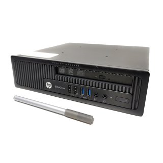 HP 800 G1 USDT i5-4570S 8GB DDR3 RAM 256 GB SSD Win 10 Pro Quad Core 4x 2,9 GHz DVD-RW  B-Ware