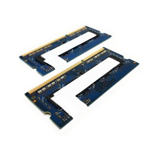 4GB Kit 2x 2GB DDR3 1333MHz PC3-10600S SO-DIMM 204-pin Markenhersteller 1Rx8