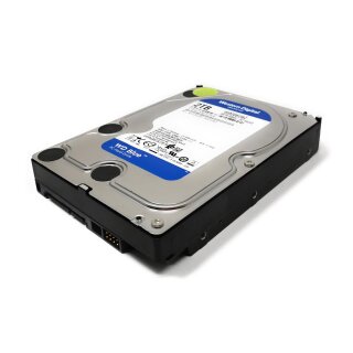 Interne HDD Festplatte Western Digital Blue 2TB SATA III 3,5 Zoll 64 MB Cache