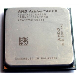 CPU AMD Sockel 939 Athlon 64 FX55 2,6GHz ADAFX55DAA5BN  Tray / CABNE
