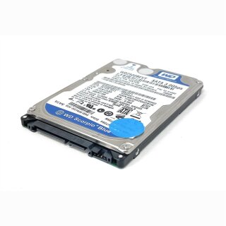 Interne HDD Festplatte Western Digital Scorpio Blue 250 GB SATA II 2,5 Zoll 8 MB Cache