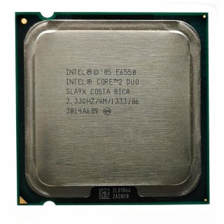 CPU Intel 775 Core 2 Duo 2 x 2,333 GHz E6550 Tray / SLA9X